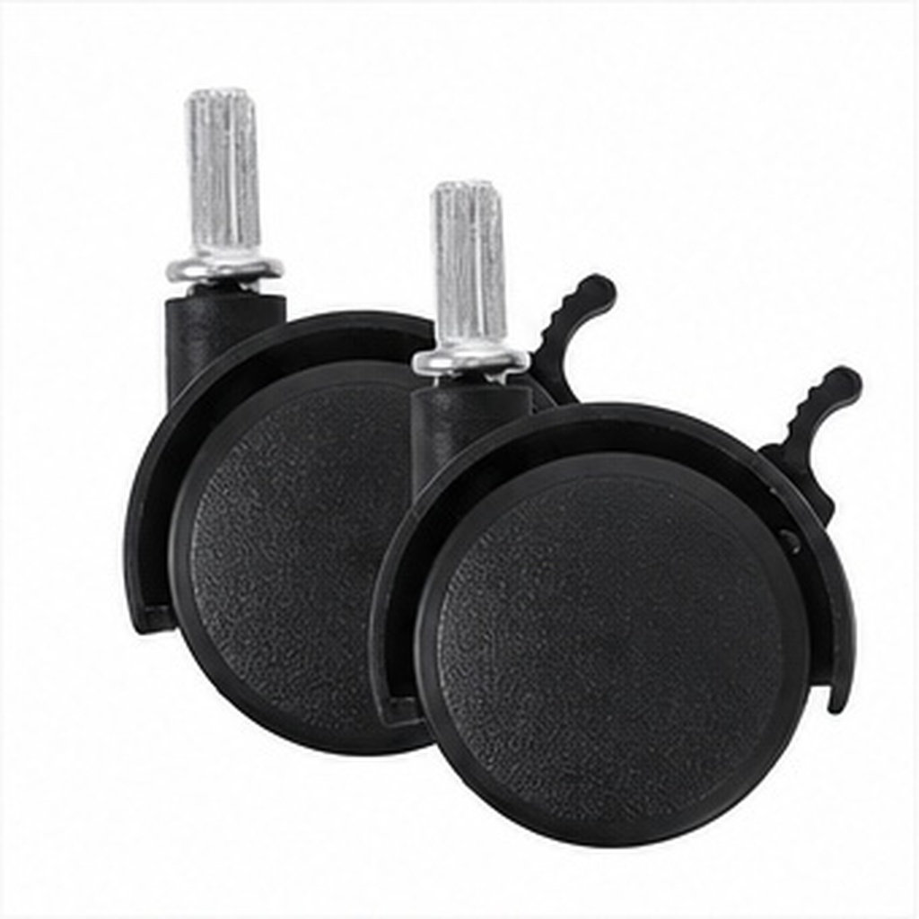 Caster Wheel - 2 roulettes pivotantes à fixation sur
