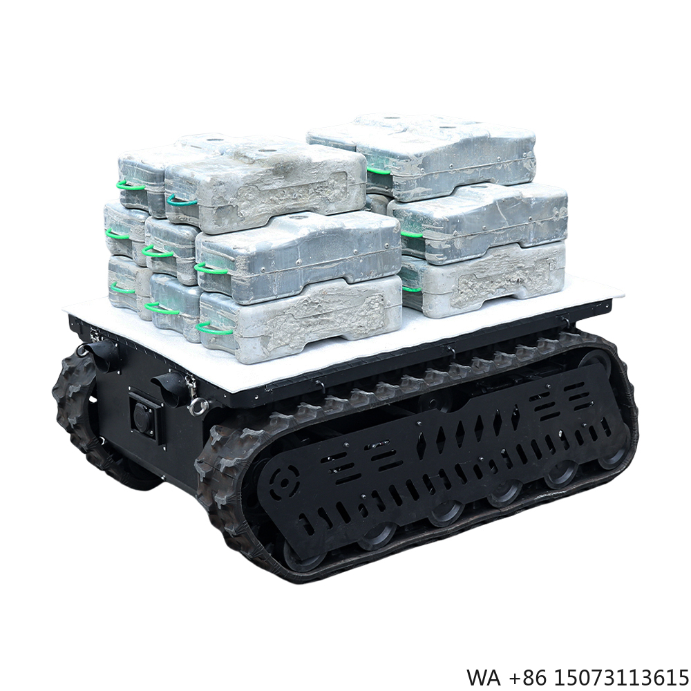 Tracked Robot Chassis - Châssis de robot chenillé RC de