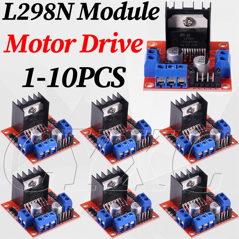 Motor Driver L298N - Carte contrôleur de pilote de moteur