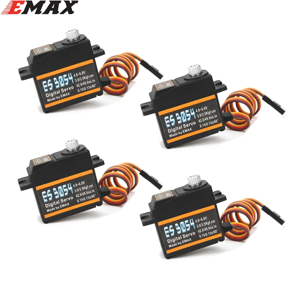 Sg90 Servo - EMAX-Servo numérique à engrenages métalliques, ES08MDII,