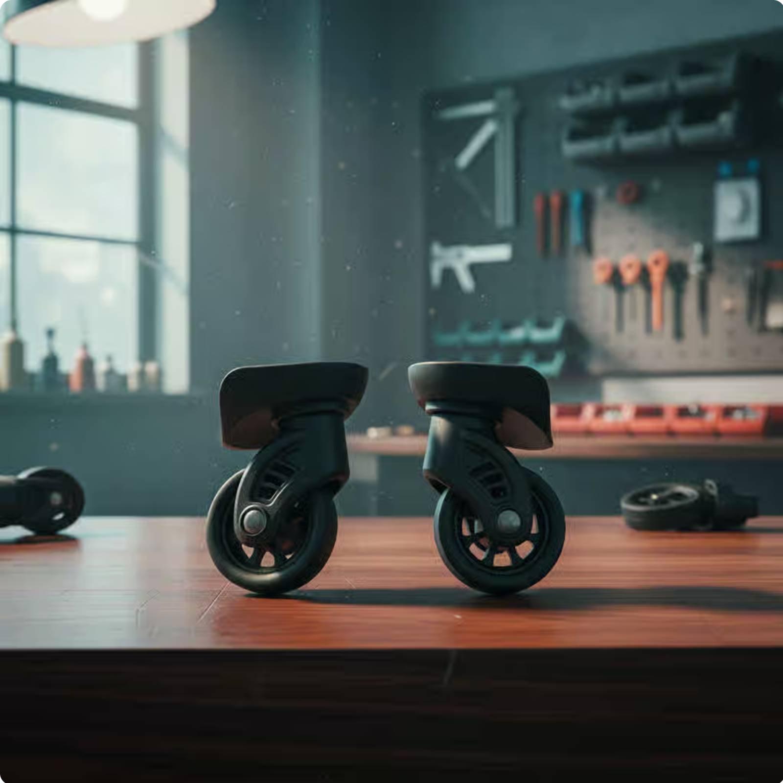 Caster Wheel - Roue de remplacement universelle pour bagages,