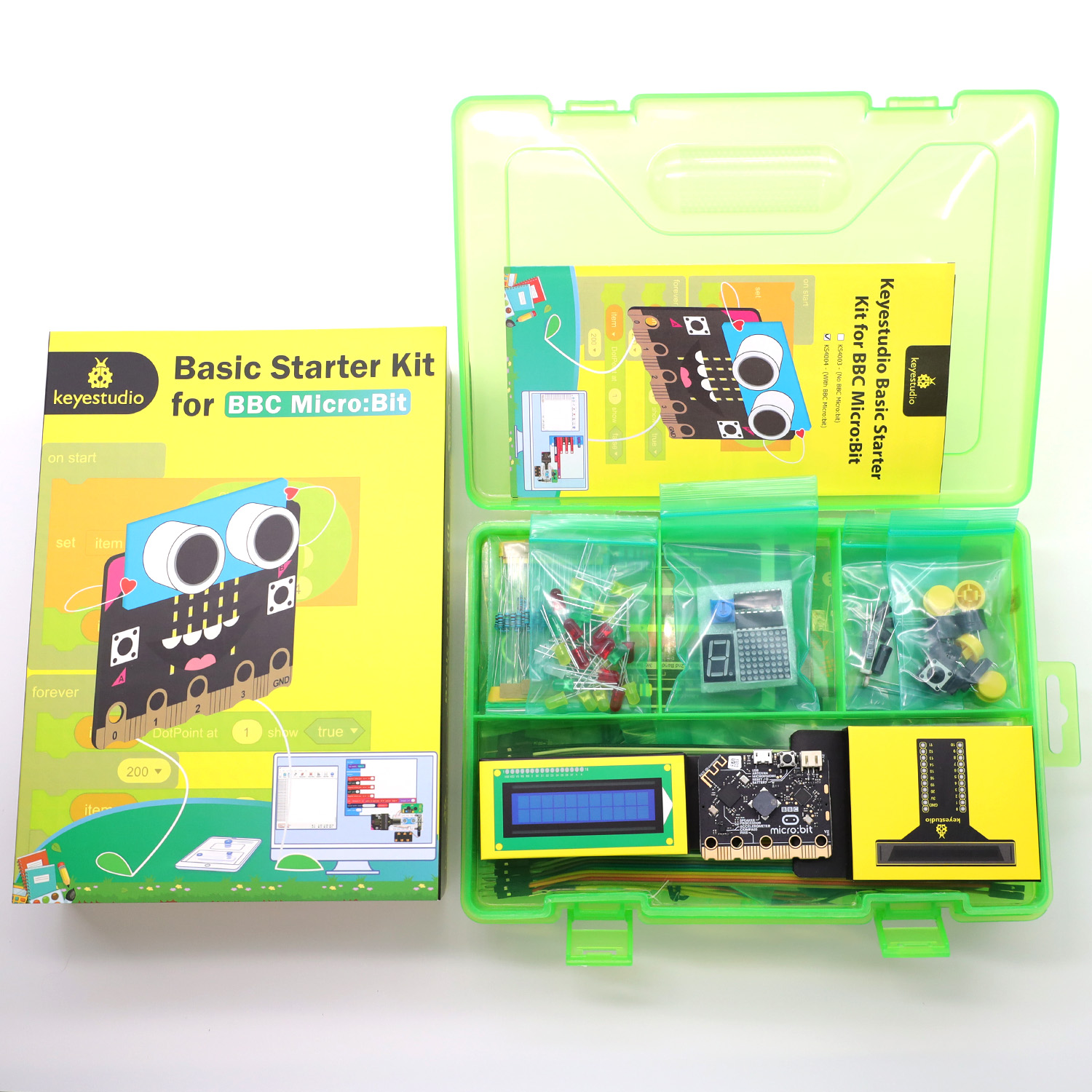 EllYESTUDIO-Kit de démarrage d - Microbit Robot avis et prix