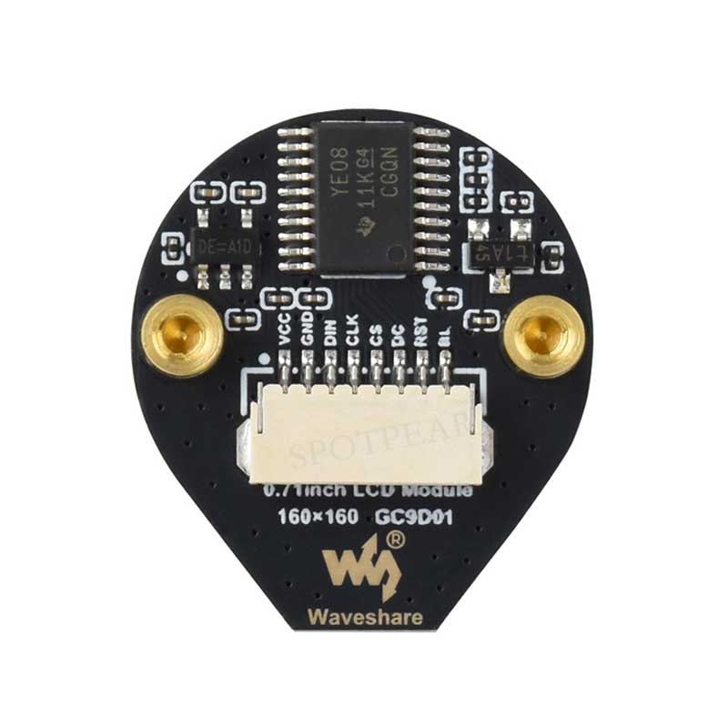 Waveshare-Écran LCD rond à dou - Stm32 Robot avis et prix