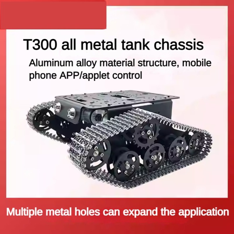 Châssis de char 2WD en métal a - Tracked Robot Chassis avis et prix