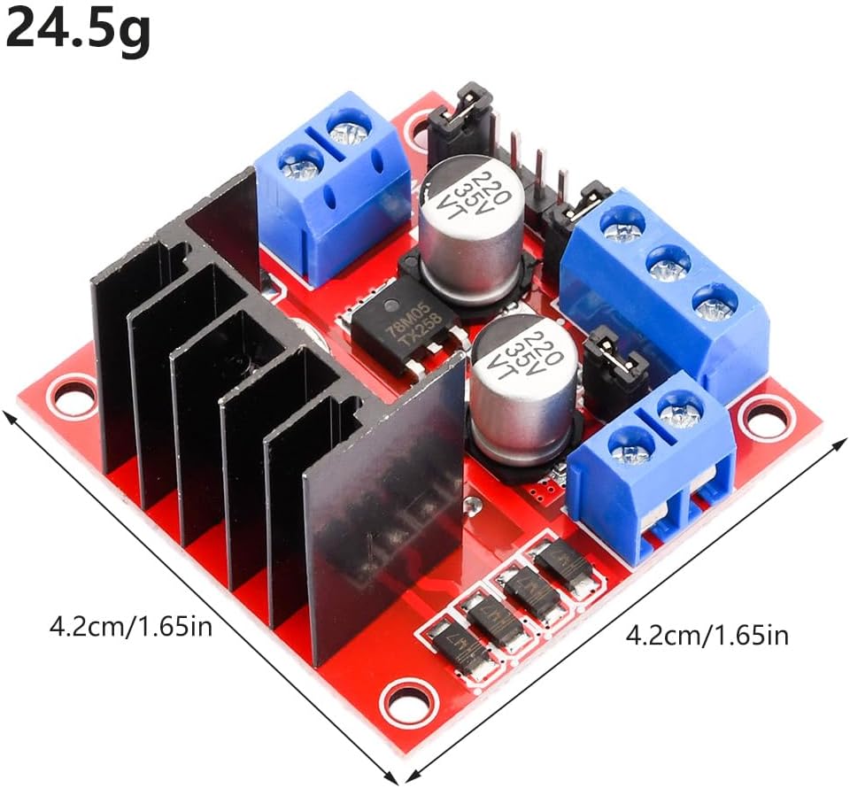 Module de carte de pilote L298 - Motor Driver L298N avis et prix