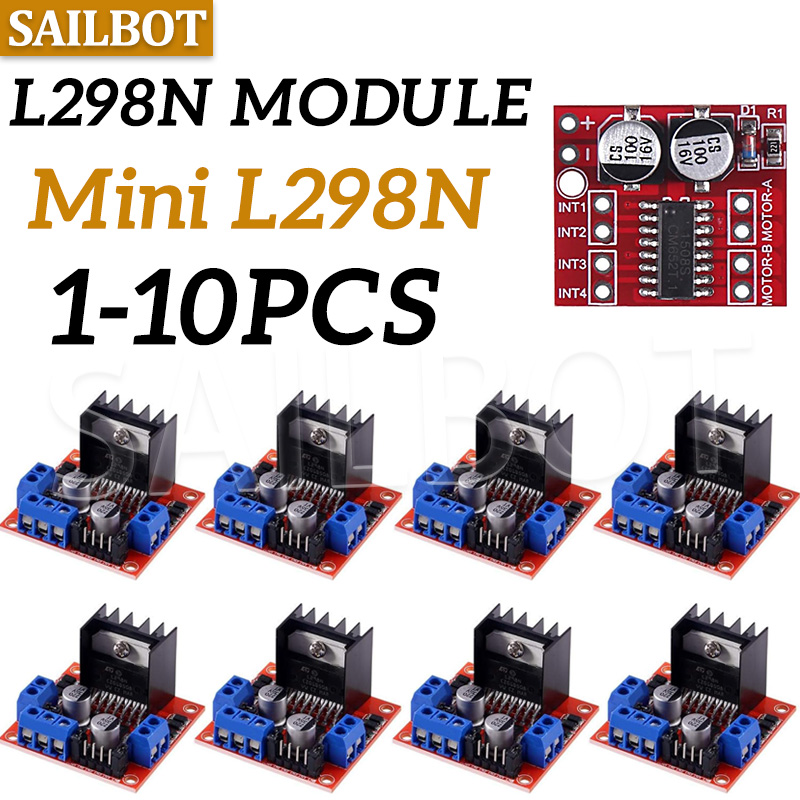 1/5/10 pièces L298N pilote de  - Motor Driver L298N avis et prix