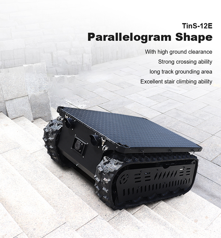 Châssis de robot chenillé RC d - Tracked Robot Chassis avis et prix