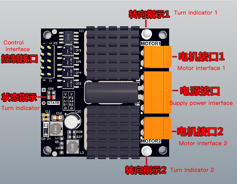 Ardu37- Carte de Pilote de Mot - Motor Driver Module avis et prix