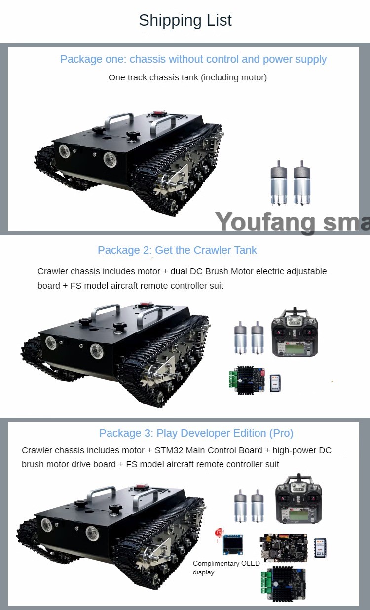 Châssis D.lique Précieux pour  - Tracked Robot Chassis avis et prix