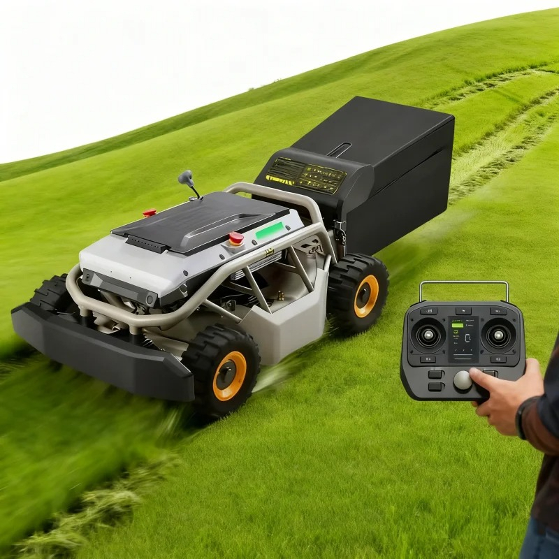 Tondeuse à gazon télécommandée - Robot Wheel avis et prix