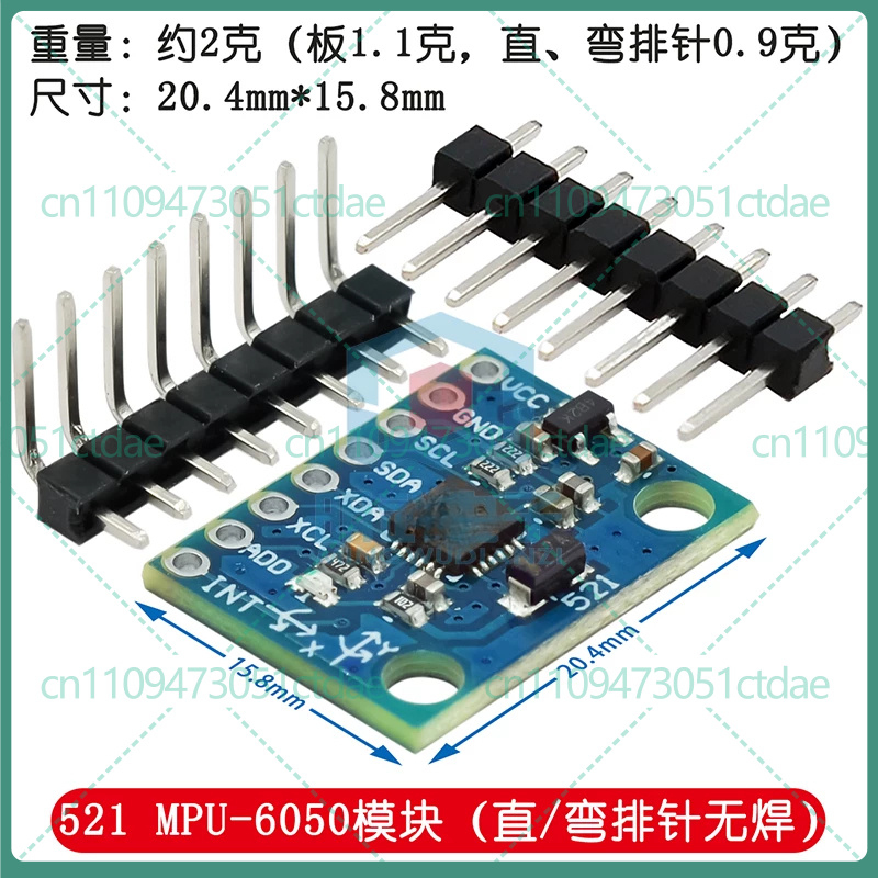 Module de capteur de gyroscope - Accelerometer Mpu6050 avis et prix