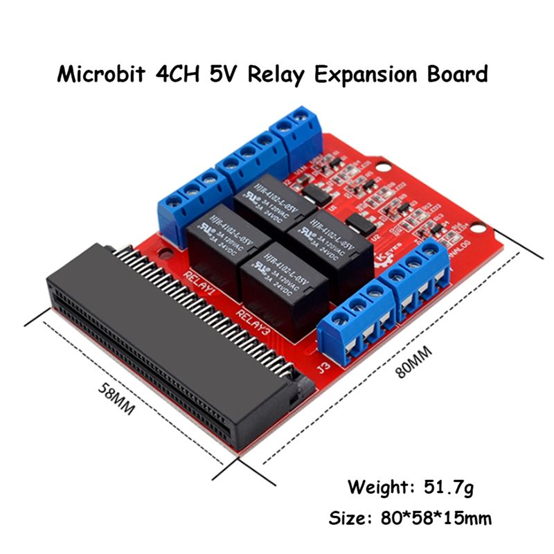 Module relais 4 canaux A64I Mi - Microbit avis et prix