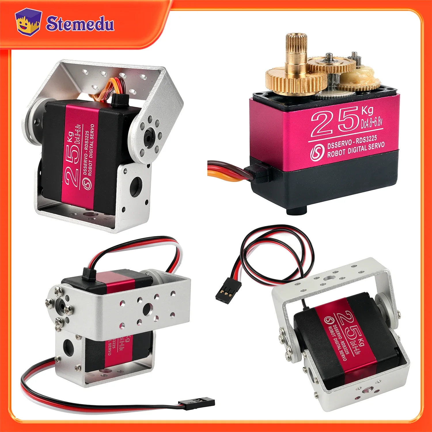 Servomoteur numérique Robot 25 - Robot Arm Metal avis et prix
