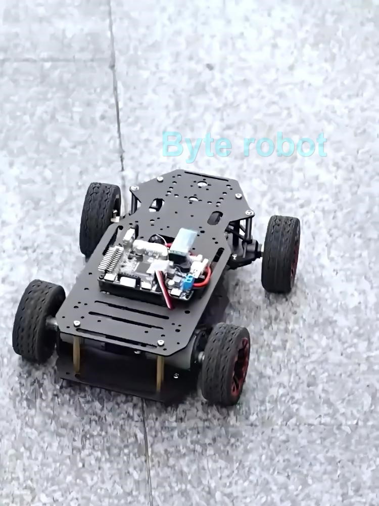 Voiture robot Ackerman en méta - Tracked Robot Chassis avis et prix