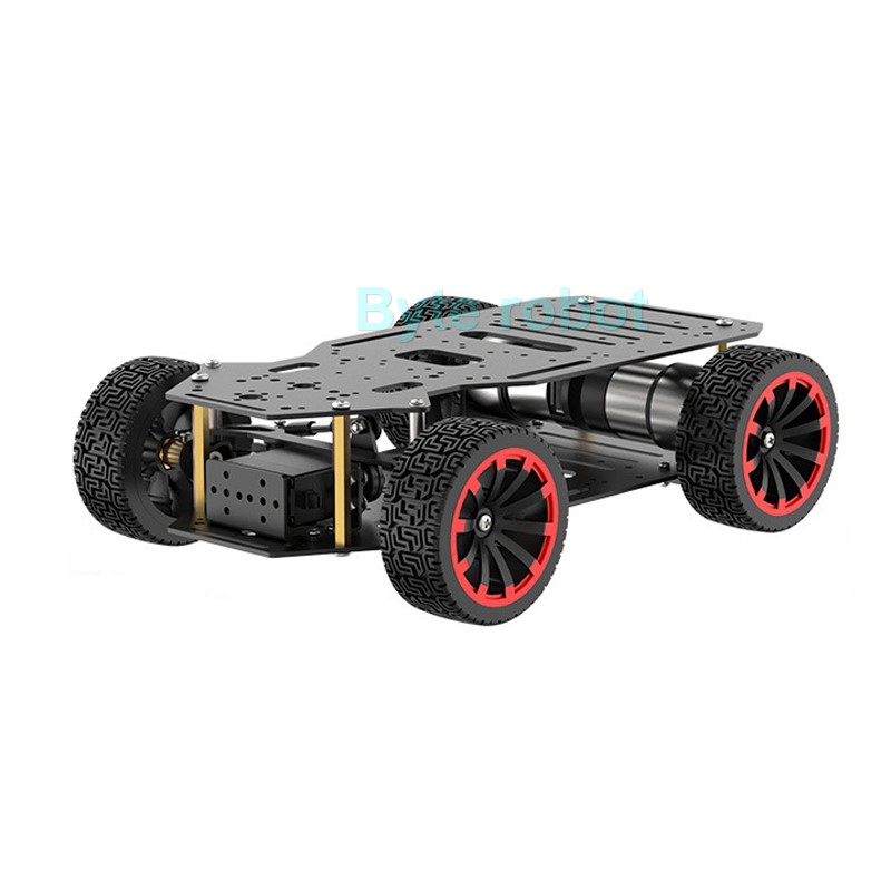 Voiture robot Ackerman en méta - Tracked Robot Chassis avis et prix